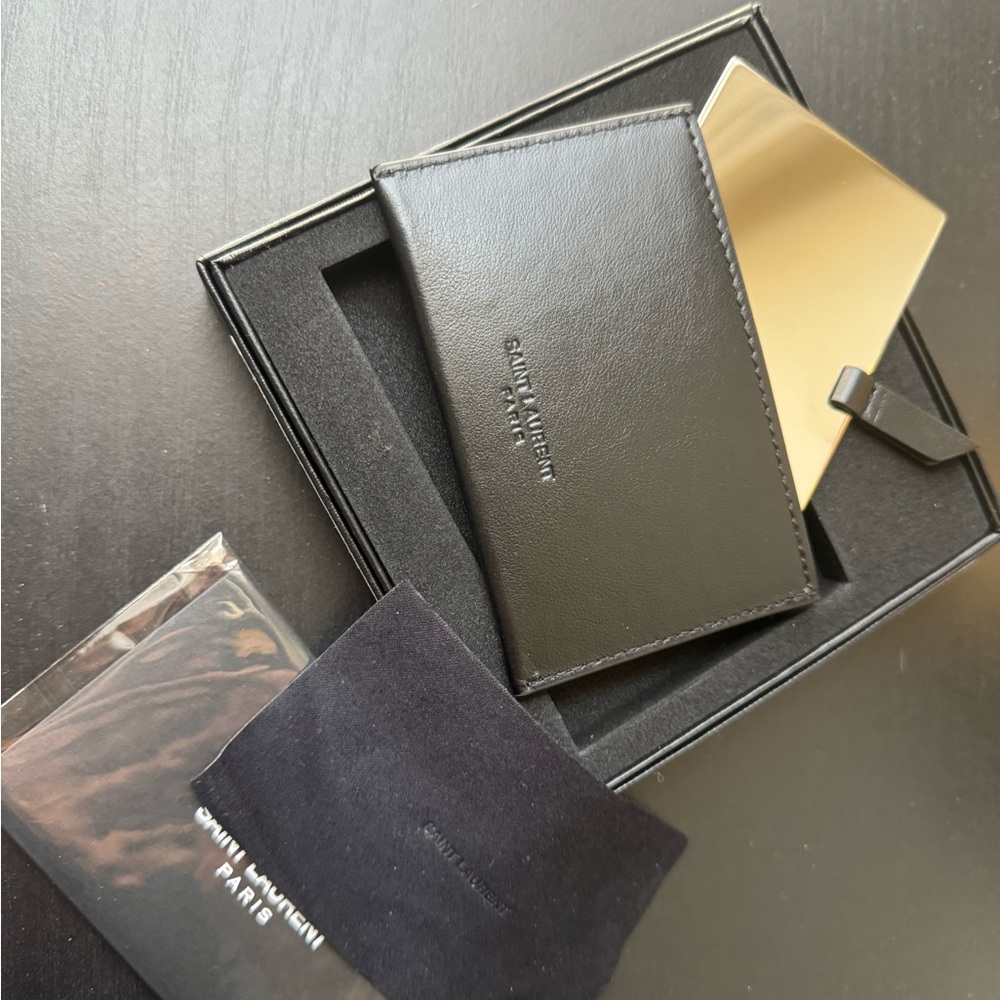 Saint Laurent cardholder with a mirror - perfect gift - Picture 10 of 13